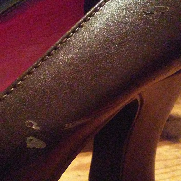 Brown Mary jane heels - Picture 7 of 8